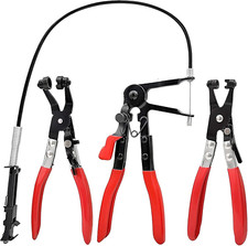 Schlauchklemmenzangen Set Schlauchschellenzange Schlauchschelle Zange Werkzeug