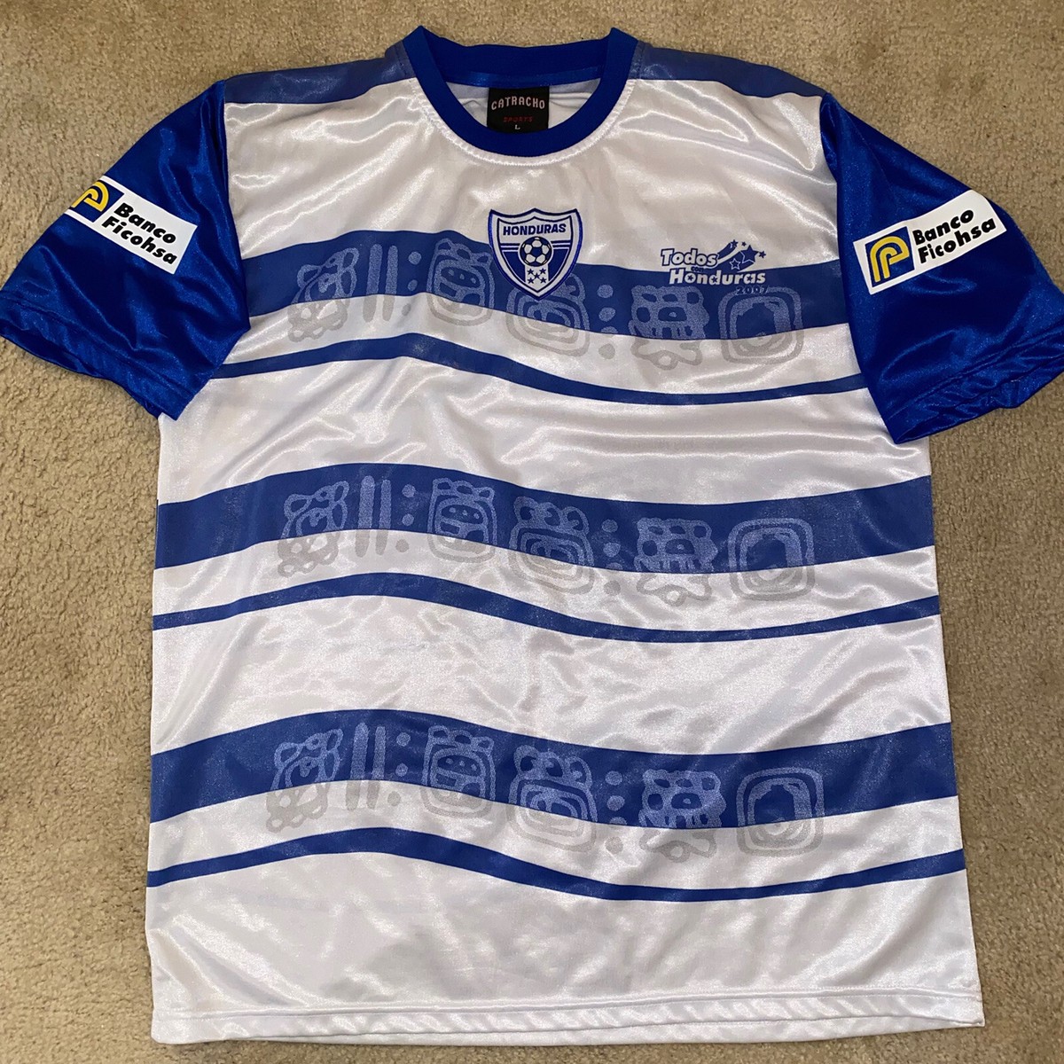【Raucohouse】Raglan checkerboard stitch soccer jersey Raucohouse】Raglan checkerboard stitch soccer jersey