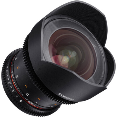 Samyang 14mm T3.1 VDSLRII Wide Angle Cine Lens for Canon EF Mount