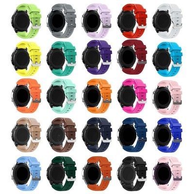 22mm Silicone strap Wristband For -Amazfit GTR,Huawei Watch GT2,-Galaxy  Watch3 | eBay