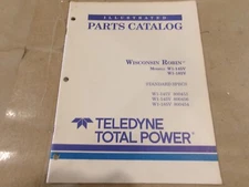 WISCONSIN ROBIN MODELS W1-145V & W1-185V ILLUSTRATED PARTS CATALOG