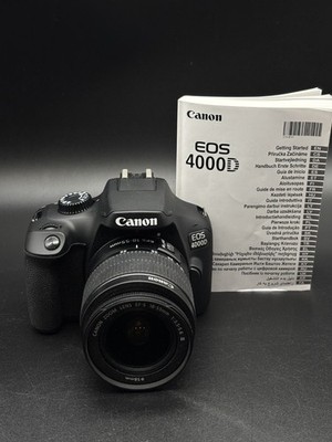Canon EOS 4000D /Digital SLR / Lens Canon EF-S 18-55mm f/3.5-5.6 III