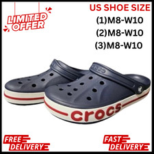 Crocs Bayaband Clogs Unisex Adult Various Size dark blue