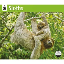 Carousel Calendars,  Sloths WWF 2026 Wall Calendar, 12.01'' X 14.09'', 16-Month