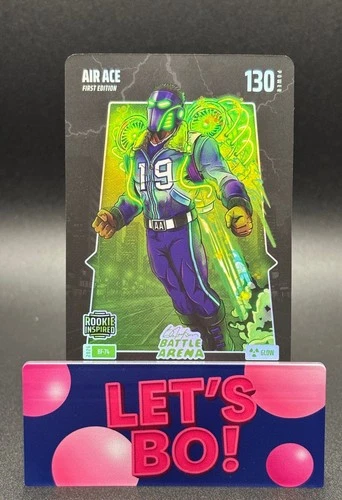 Bo Jackson Battle Arena AIR ACE `Ace Bailey` Battlefoil Glow #BF-74 (RC)