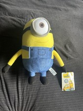 2016 Toy Factory Illumination Minions Movie  Stuart  Minion Plush With Tags