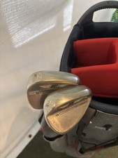 Titleist Vokey SM9 52° & 58° Wedges / Brushed Steel Finish