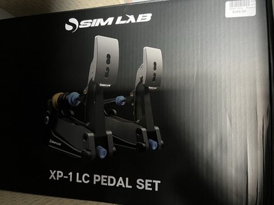SIM Lab XP-1 LC 2-Pedal Set Sim Racing Pedals Load Cell Brake No Clutch