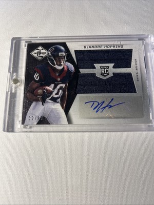 2013 Panini Limited - Rookie Jumbo Jerseys DeAndre Hopkins #5 RPA /99
