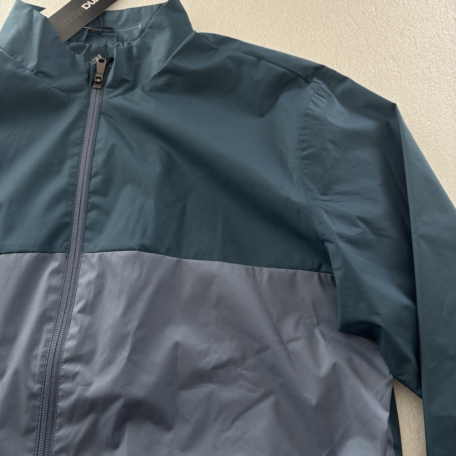 Adidas Climastorm Water Resistant Golf Jacket Full Zip Size Medium NWT thumbnail 7