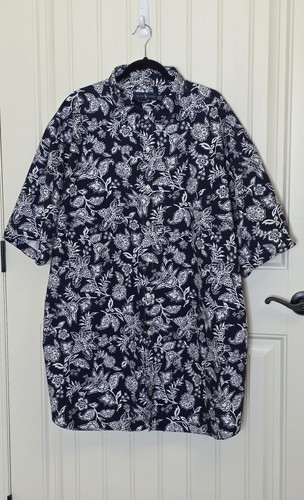 Ralph Lauren Classic Fit Men's Short Sleeve Oxford Sport Shirt Size 4XLT