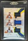 2024-25 Immaculate Klay Thompson Kyrie Irving Luka Doncic Triple Jersey #92/99