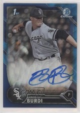 2016 Bowman Draft Chrome Pick Blue Wave Refractor 6/150 Zack Burdi Auto 2f9