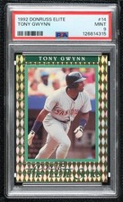1992 Donruss The Elite Series 209/10000 Tony Gwynn #14 PSA 9 MINT HOF 0ba6