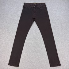 Flint And Tinder 365 Pants Skinny Fit Mens 28x32 Chocolate Brown Huckberry USA