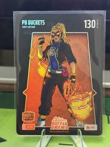 2026 Bo Jackson Battle Arena \'PB Buckets\' Fire Battle Foil Paige Bueckers RC