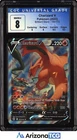 Pokemon 2022 Charizard V 154/172 Full Art Brilliant Stars CGC 8