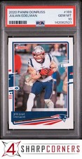 2020 PANINI DONRUSS #169 JULIAN EDELMAN PATRIOTS POP 5 PSA 10