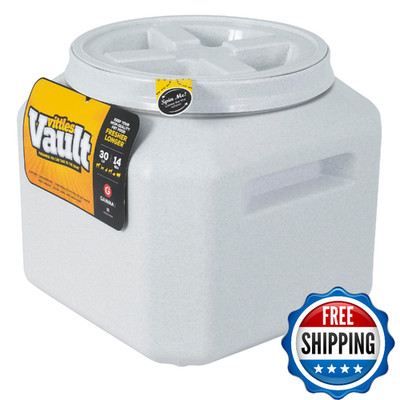 Gamma2 Vittles Vault 25lb Pet Food Storage Container Airtight Lid