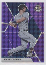 2021 Panini Mosaic Purple Mosaic Prizm 19/49 Kyle Tucker #84 nd3