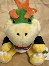 Sanei Boeki Super Mario 2009 Bowser Jr S Plush Doll 7”