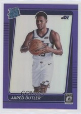 2021-22 Panini Donruss Optic Rated Rookie Purple Prizm Jared Butler #199 g0d