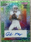 2024 Leaf Vivid X RC 1/1 Drake Maye Autograph