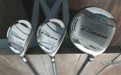Adams Golf Insight BUL5000 3 Pc Golf Club Set 10.5° Driver/3 & 5 Fairway Wood/RH