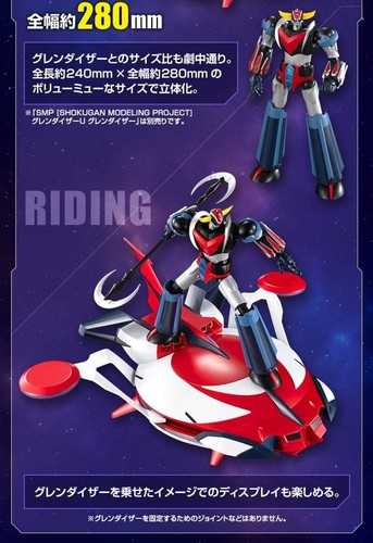 Bandai Shokugan Modeling Project UFO Robot Grendizer U Spazer - Foto 15 di 18