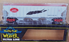 WEAVER O SCALE ULTRA LINE BABYLON PS-2 CD HOPPER 3 RAIL