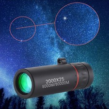 Mini Monocular Telescope for Sporting Events Camping Concerts,Black Upgrade