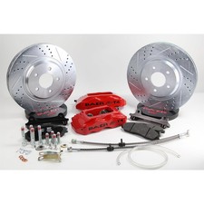Baer Brakes 4301410b 13 Track4 Front Brake Kit Black Sdz