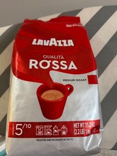 Qualita Rossa Roast Whole Bean Coffee by Lavazza  - 35.2 oz Coffee 11.70 per pound