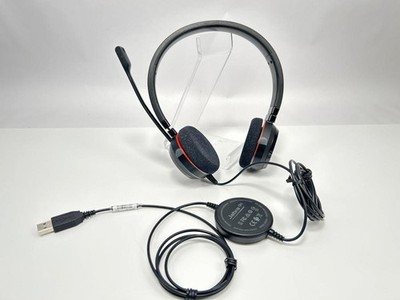 Jabra Evolve 20 UC Stereo Wired USB Headset for Calls and Music