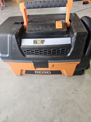 Ridgid 3 Gal. 5.0 Peak HP NXT HD0300 Wet Dry Vac w/Fine Dust Filter, Hose, Brush