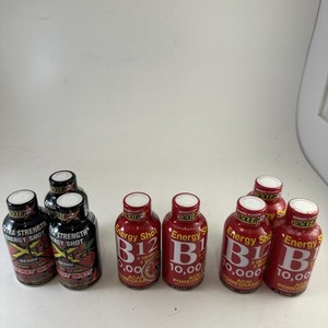 5 STACKER B12 2fl oz Energy Shots Açaí Pomegranate 3 Xtra berry shot