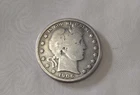 1906 D Barber Half Dollar Silver 50c Coin