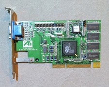 ATI TECHNOLOGIES RAGE PRO TURBO AGP VER 2.0 PN 109-49800-11 VIDEO CARD
