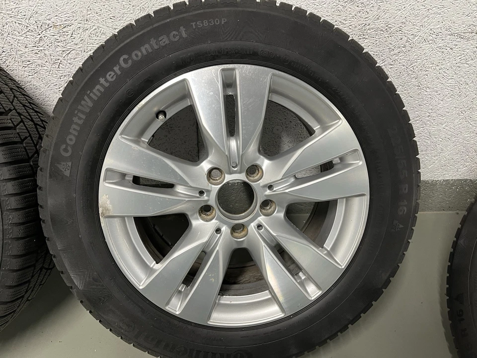 Original Mercedes E Klasse W212 Alufelgen Winterreifen 225/55 R16 A2124010202 MS - Bild 4 von 4