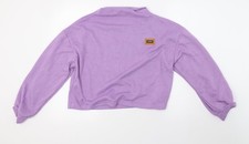 Womens UK Size L SheIn Purple Cape Sweatshirt