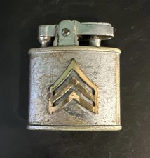 Vintage Ronson LIGHTERS for Parts or Repair with Corporal Insignia