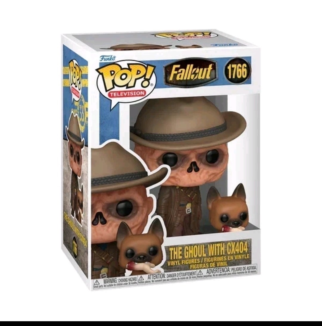 FALLOUT THE GHOUL WITH CX404 3.75"" POP VINYL FIGURE FUNKO NEW IN STOCK