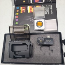 Used Seek Thermal Imaging Camera UW-AAA Android Devices w/ Macro Lens Attachment