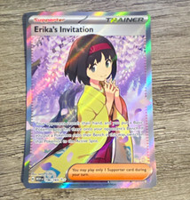 Erika's Invitation Sv2a Pokemon Card 151 196/165 Full Art Holo Trainer JP