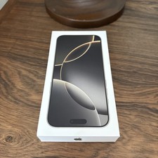 Apple Iphone 16 Pro Max BOX ONLY Natural Titanium-256GB-Box Packaging EMPTY BOX