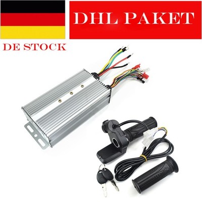 E-Bike Brushless Controller 48V/60V/72V 3000W 24mos Bicycle Speed Handle SDE