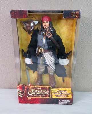 Pirates of The Caribbean Dead Man's Chest (2006) Zizzle Captain Jack Sparrow 12''