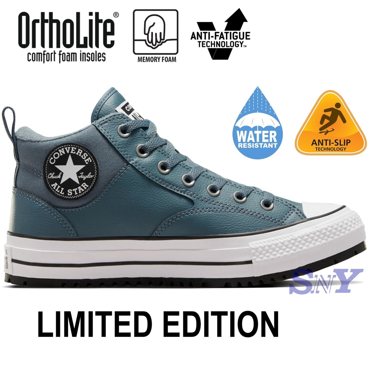 CONVERSE Men's Chuck Taylor All Star Malden Street Boot Water