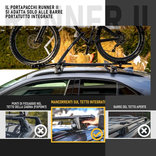 per AUDI A4 AVANT 2008-2014 PORTAPACCHI BARRE PORTATUTTO NERO - Foto 2 di 7