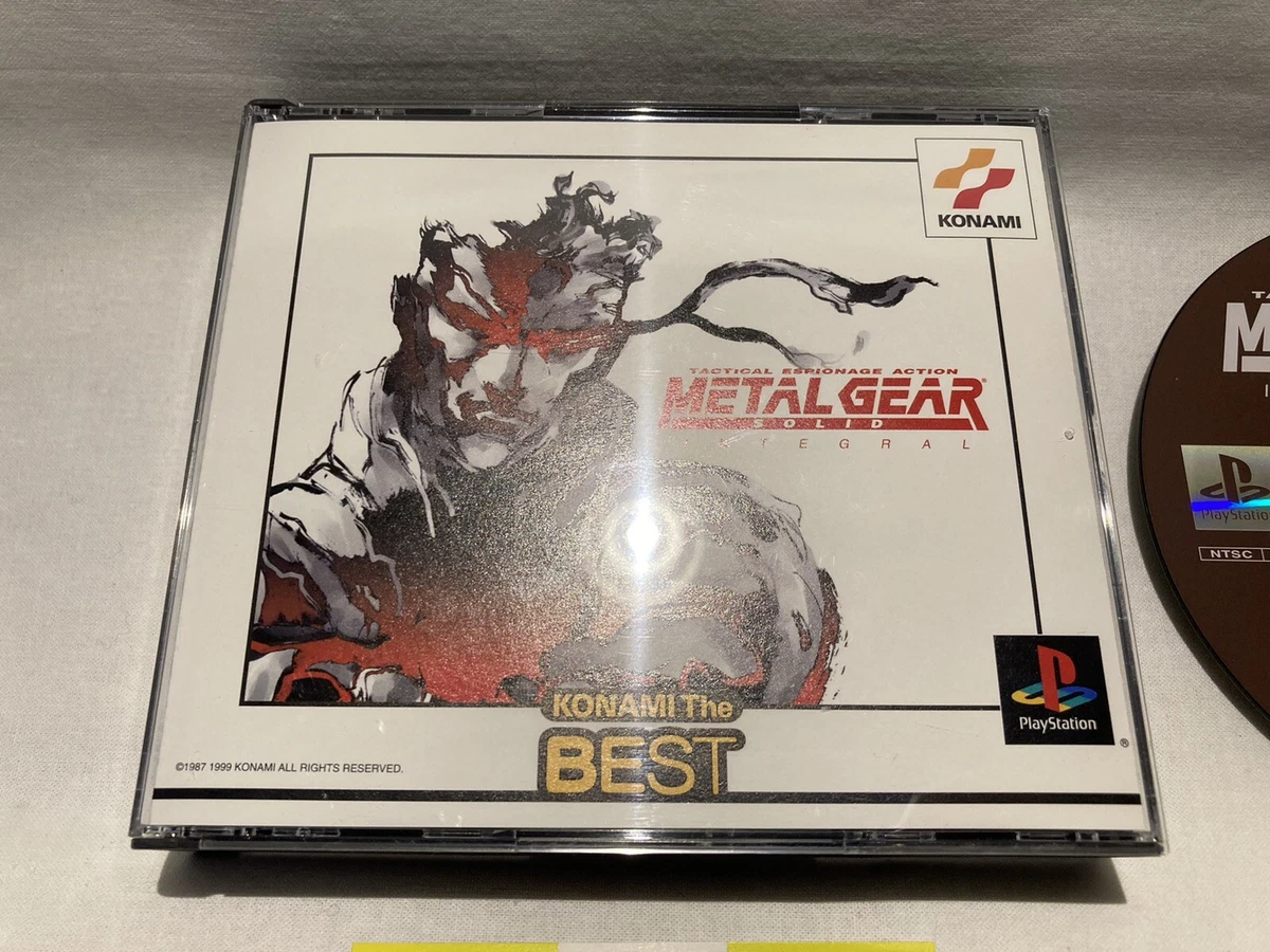 Metal Gear Solid Integral Playstation Japan NTSC 3-Disc Set | eBay